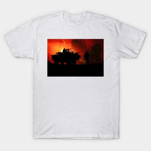 World At War T-Shirt by StephenJSmith